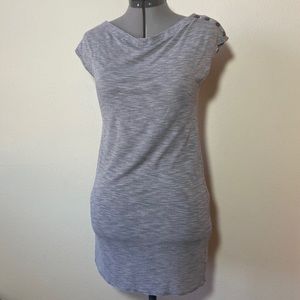 James Perse striped tunic dress